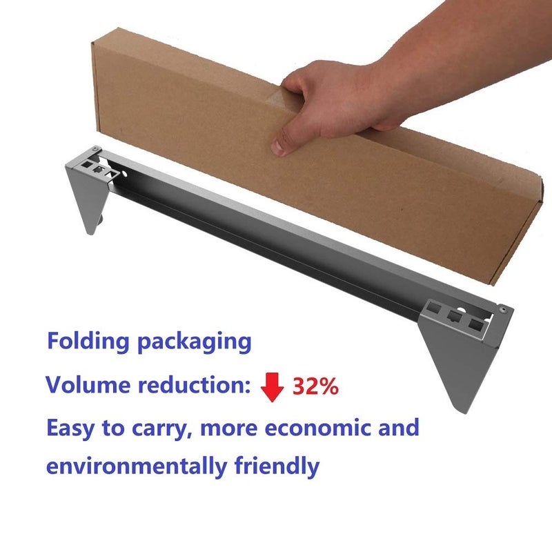 Mofangtech 1U 19 Inches Cold Rolled Steel Wall Mountable Simple Vertical Rack and Networking Euipment Rack Including Hardware for Assembly (1U) - Image 4